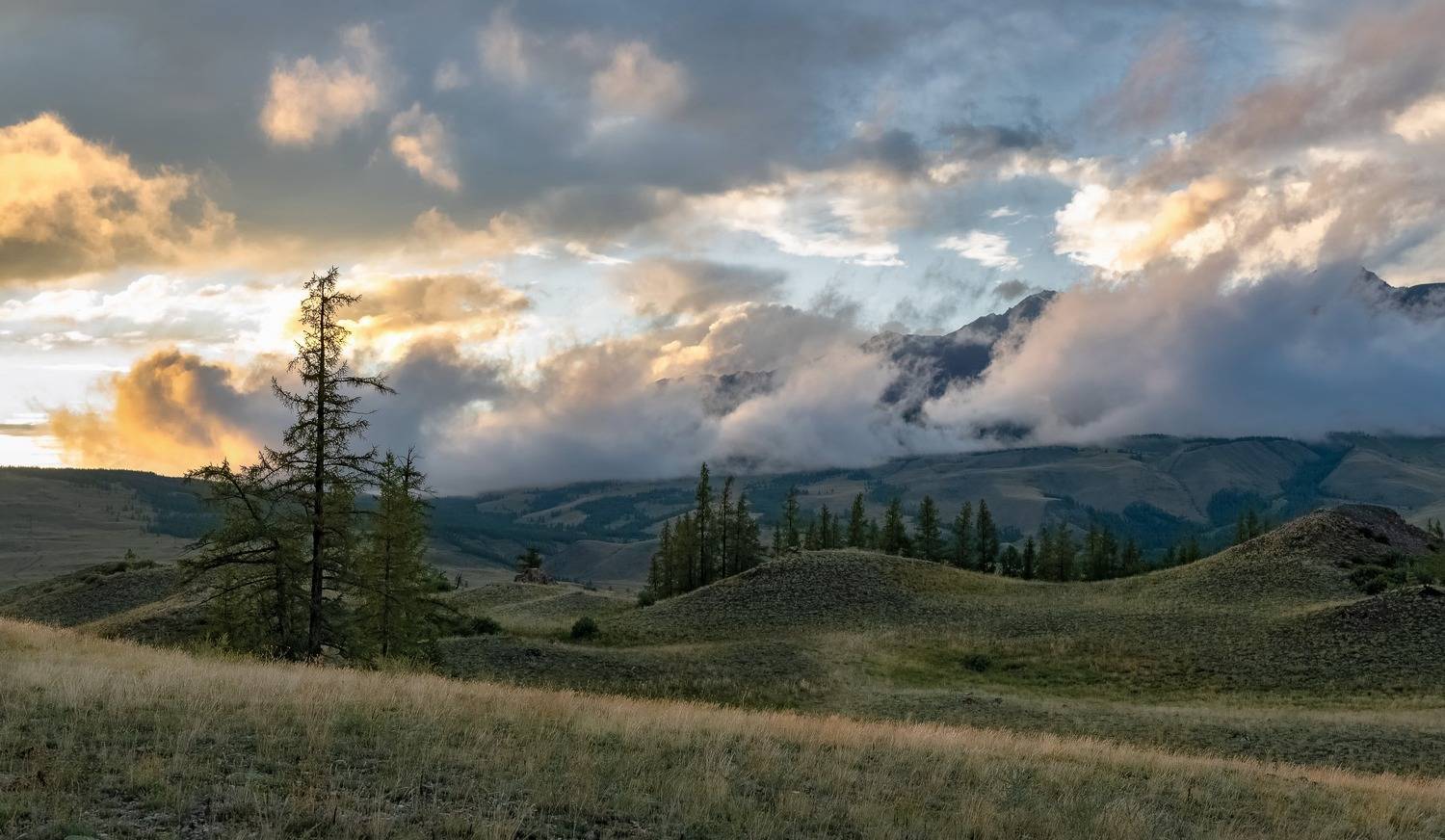 республика алтай, тучи, непогода,облака, Фомина Марина