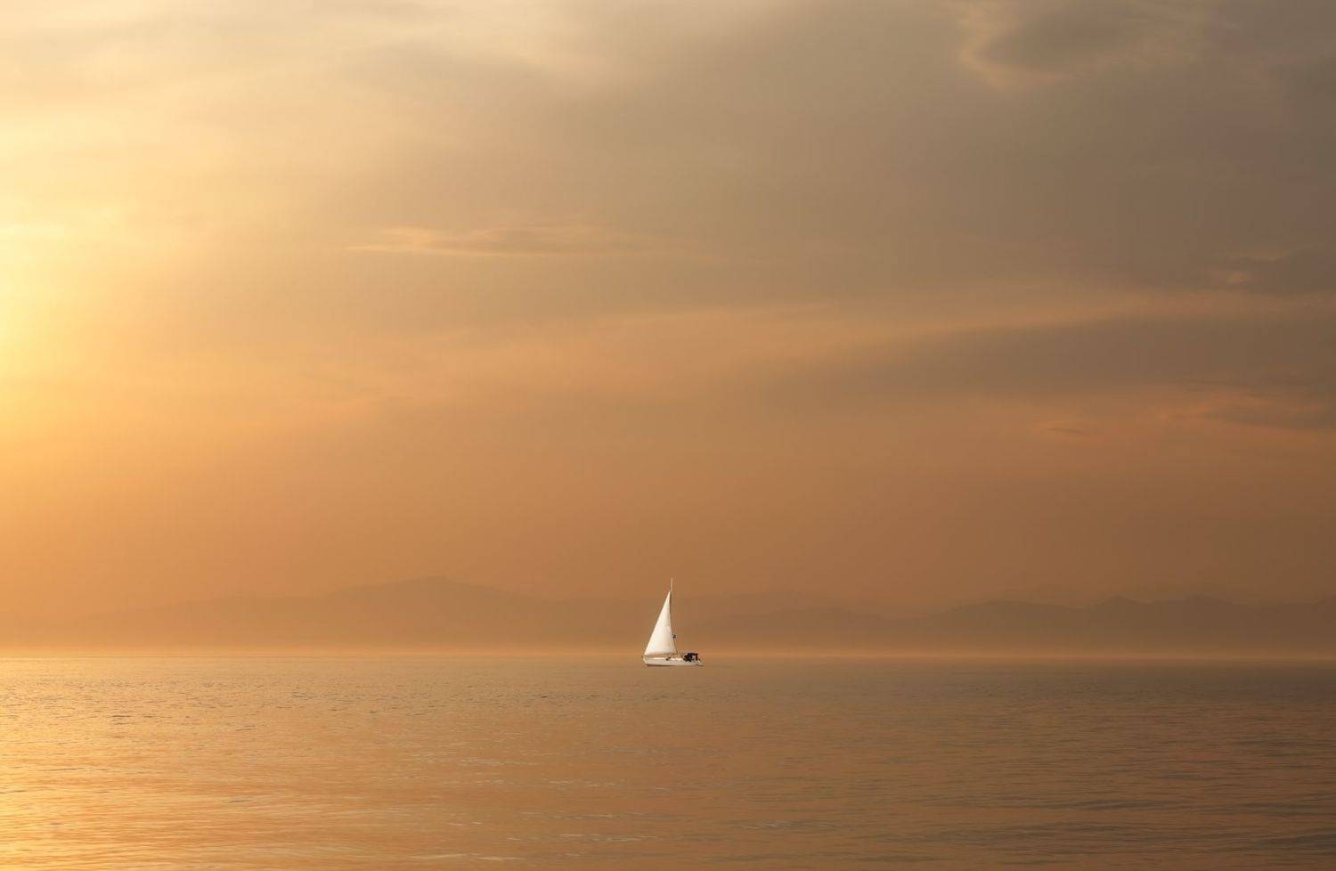 приморье, японское море, парус, свет, золотой рог, Евгений Паршуков