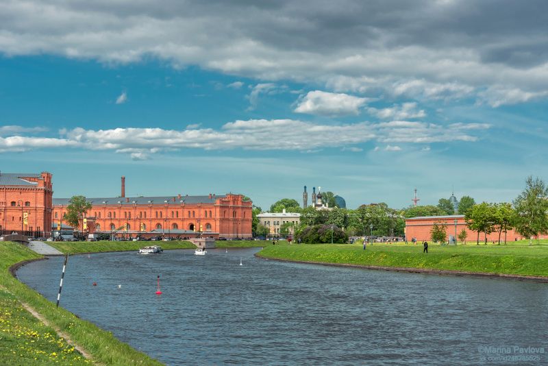Весенний акварельный Петербург фото превью