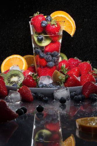 Клубника и лёд