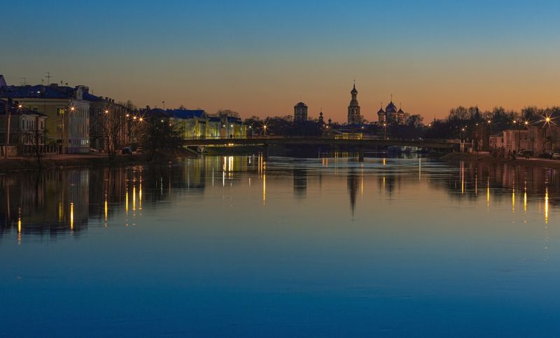 вологда, река Вологда весной фото превью