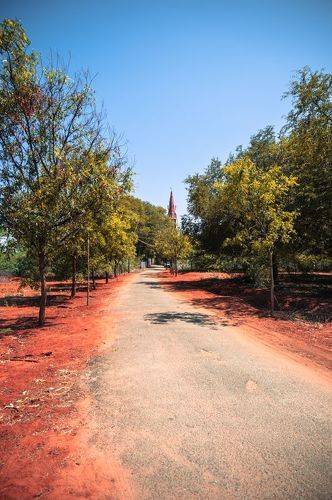 Road to church