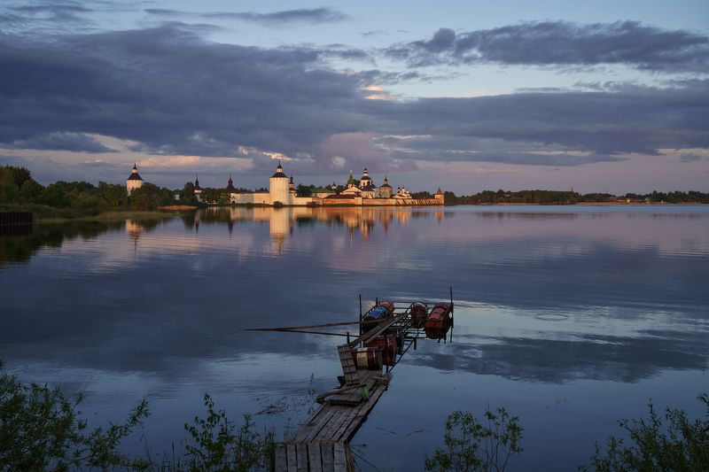 кириллов, кирилло-белозерский монастырь, вологодская область Майский вечер фото превью