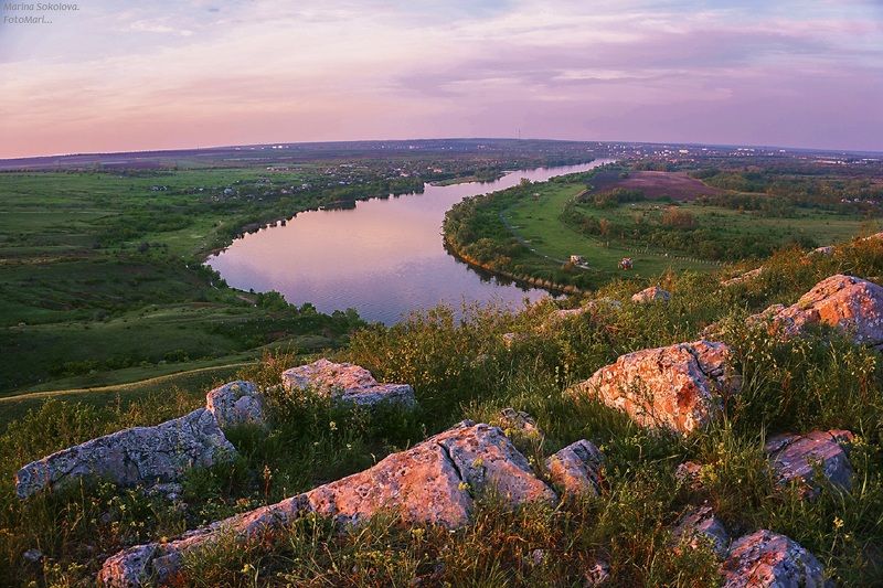 Закат над Мёртвым Донцом. фото превью