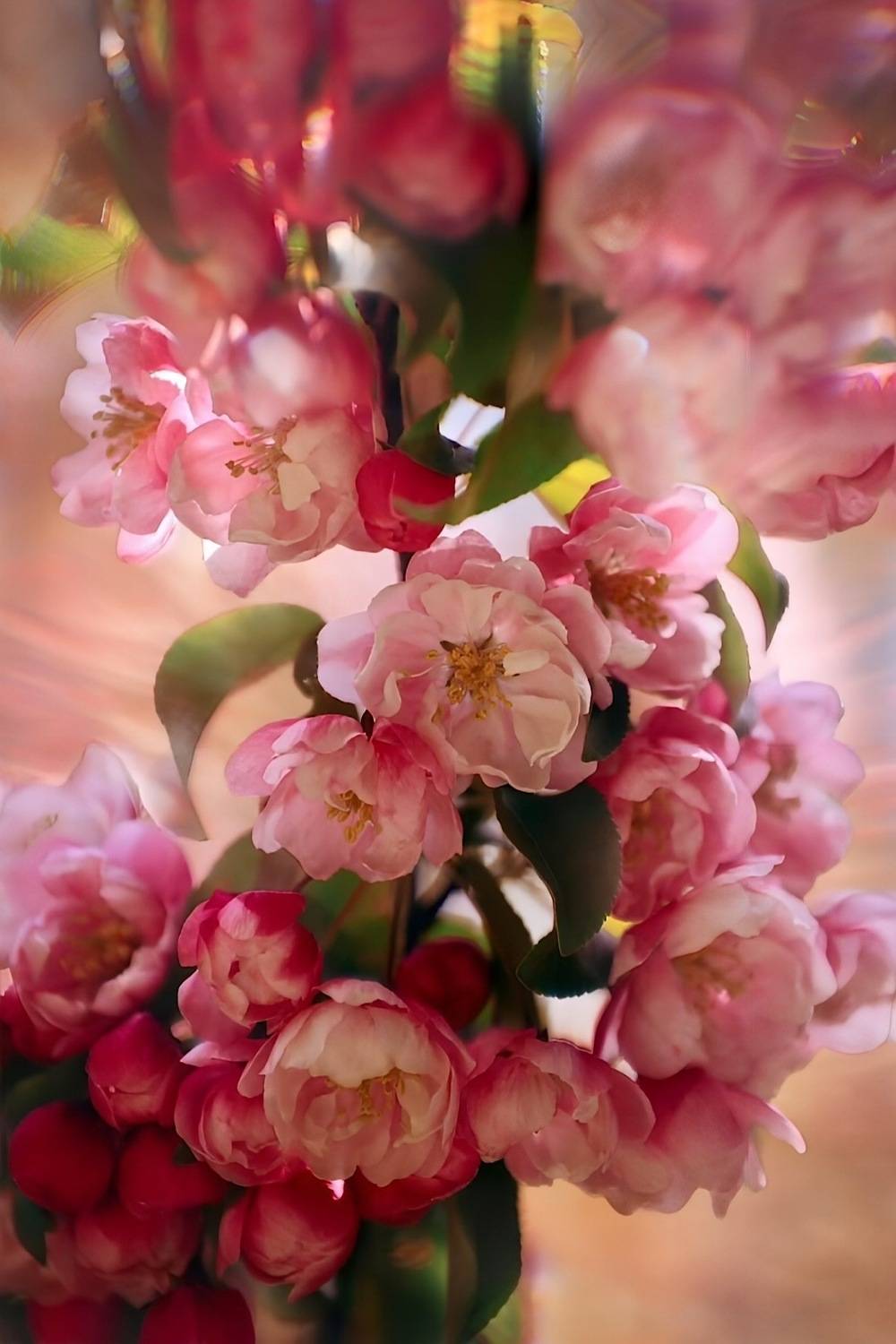 макро, macro, цветы, flower, весна, spring, яблонь, Julia Kaissa