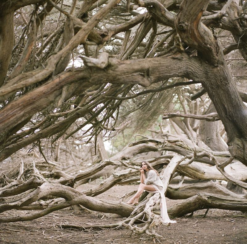 portrait, analogue, film, richardphotolab, fashion, minimal, hasselblad, fuji400h, square, grain Emma in 6x6 фото превью