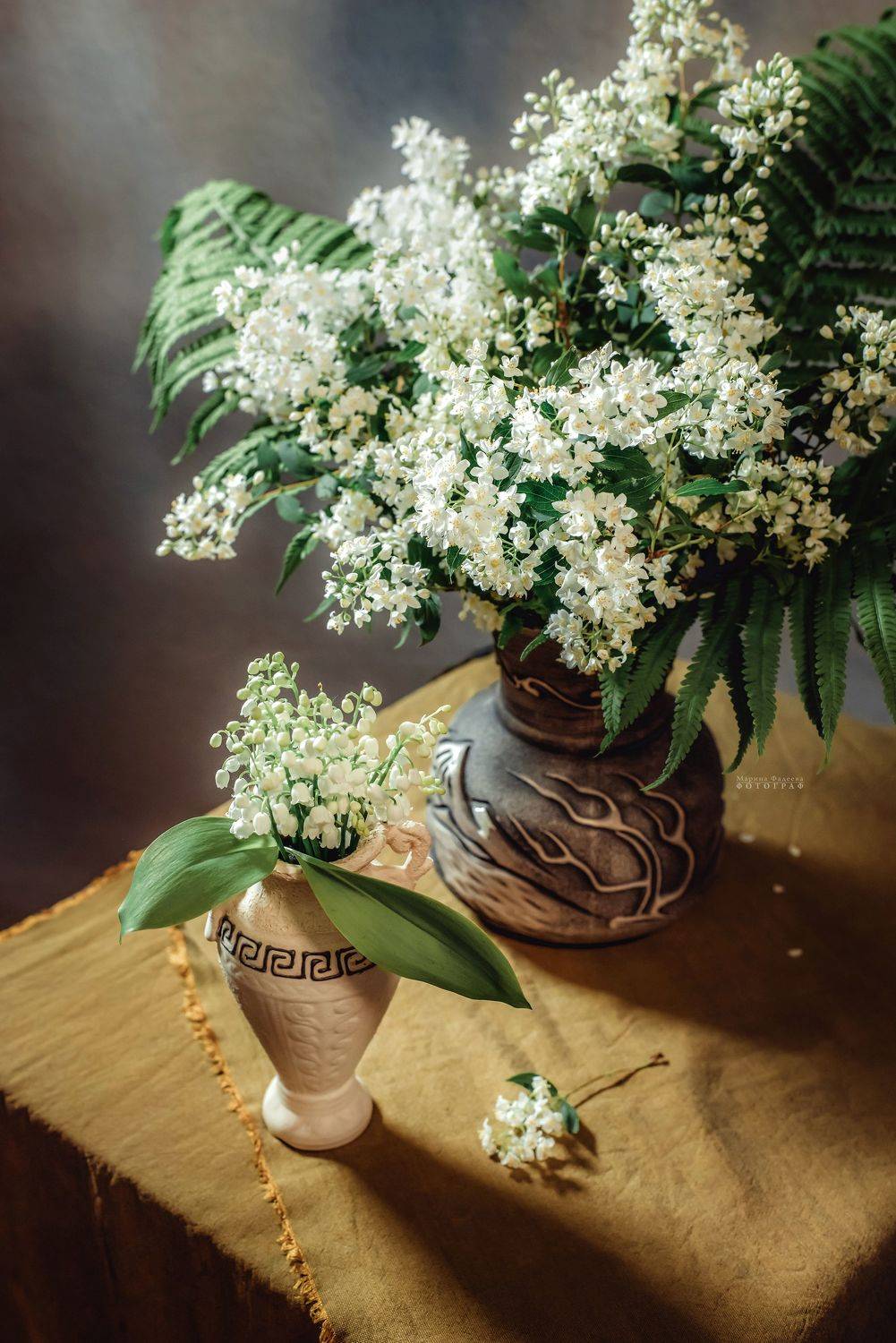 натюрморт, ландыши, май,  Мариночка