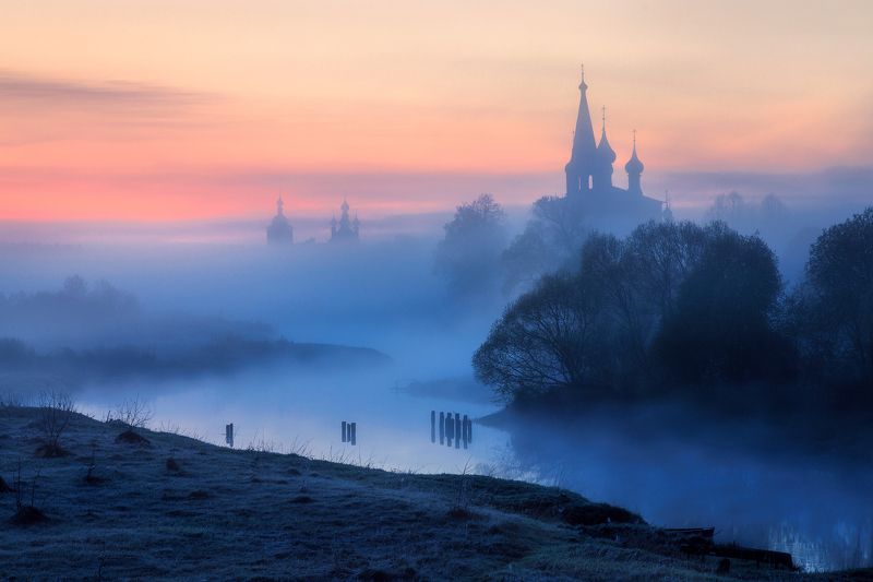 Classic landscape from Dunilovo фото превью