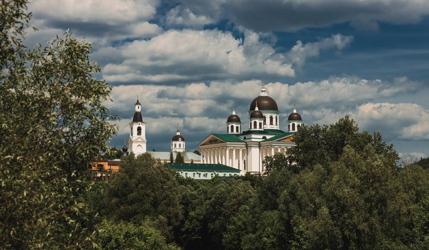 пейзаж, церковь, храм, church, landscape, architecture, архитектура, Владимир Васильев