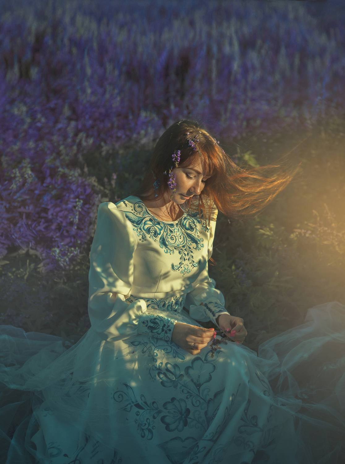 девушка цветы поле любовь солнце лето красота счастье мечты красавица фотография, Шепелева Татьяна