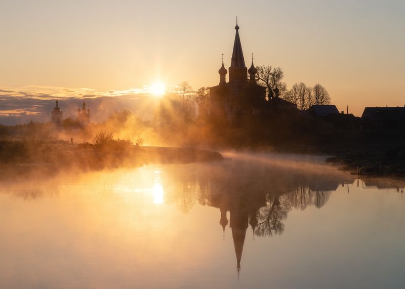 дунилово Рассвет в Дунилово фото превью