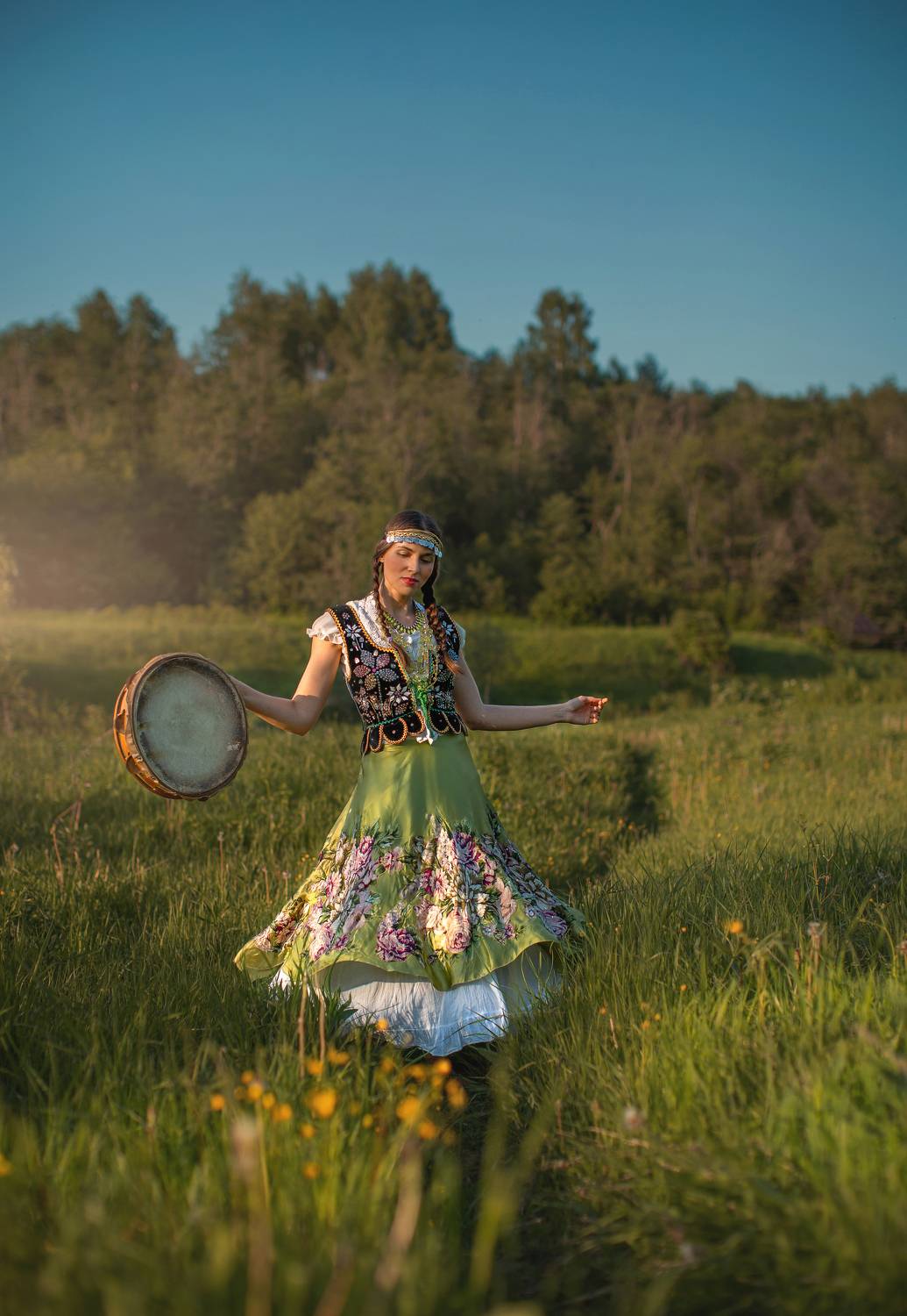 девушка цветы поле любовь солнце лето красота счастье мечты красавица фотография, Шепелева Татьяна