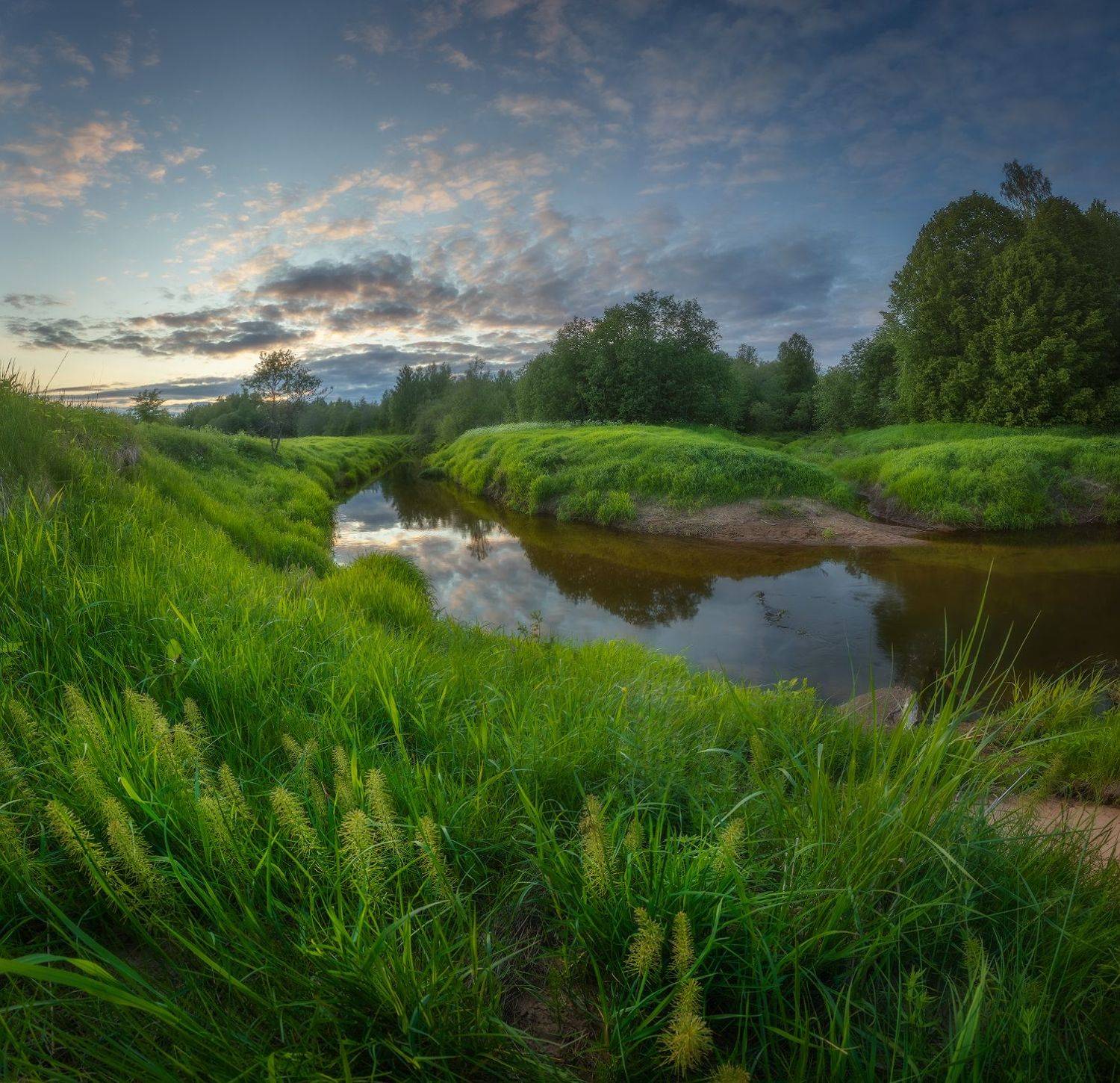 ленобласть, суйда, закат, лето, Марголин Алексей