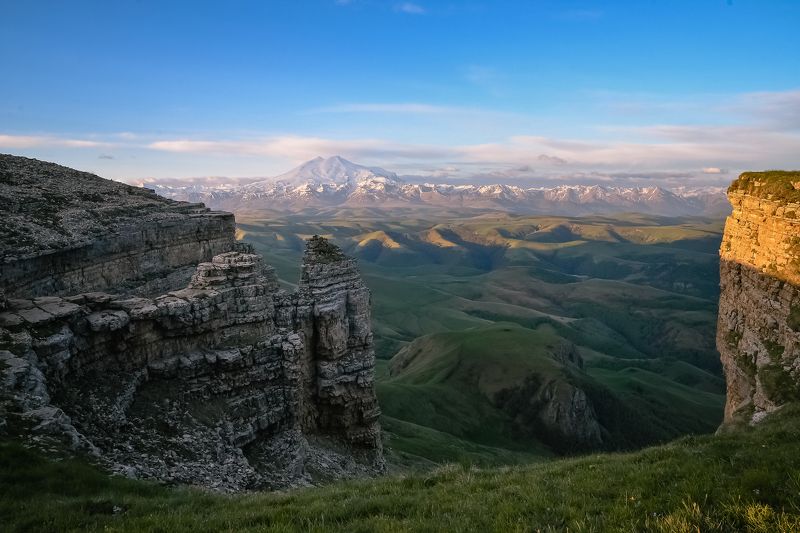 #эльбрус#рассвет Эльбрус на рассвете фото превью