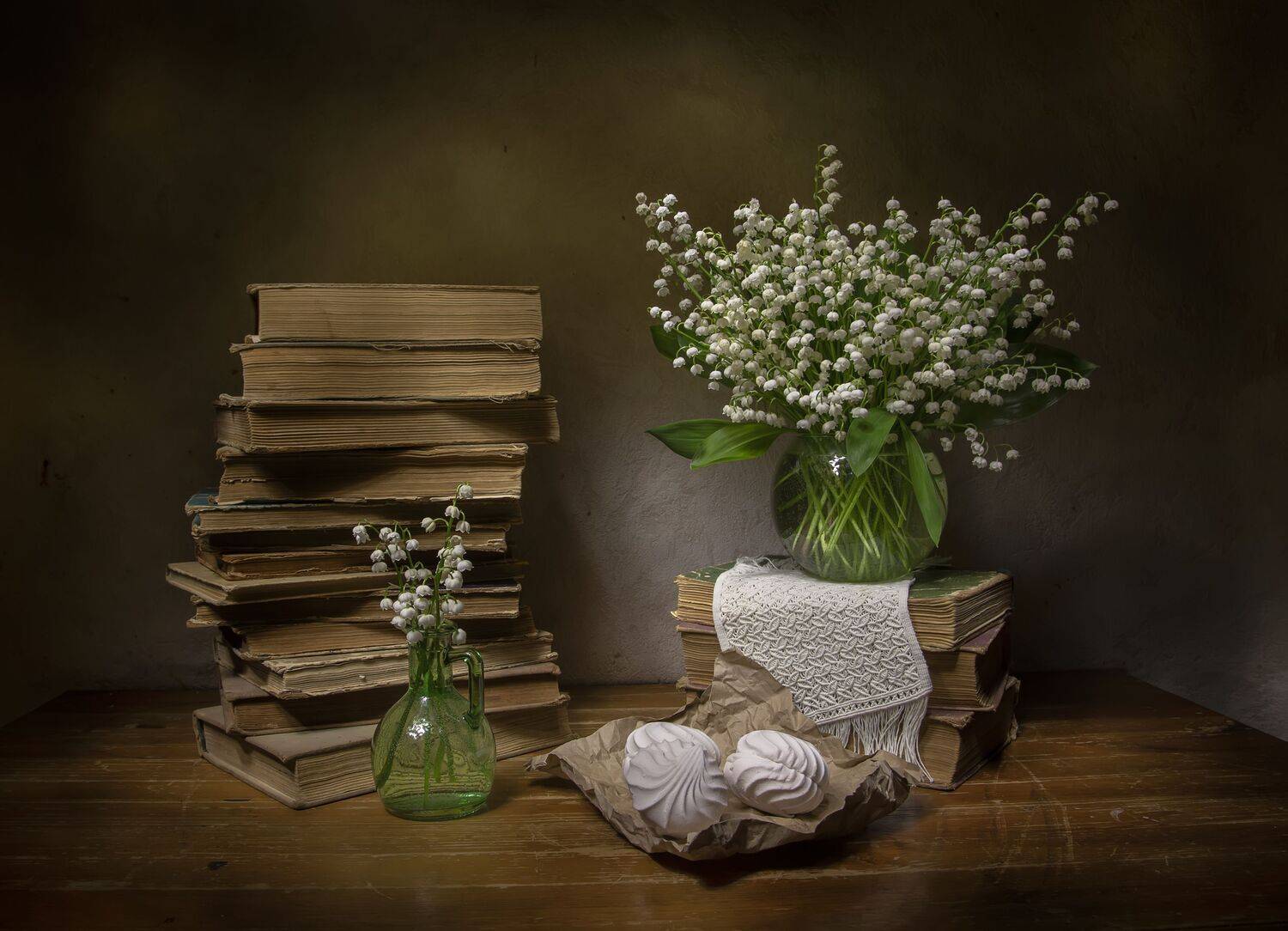 натюрморт, ландыши, Татьяна Феденкова