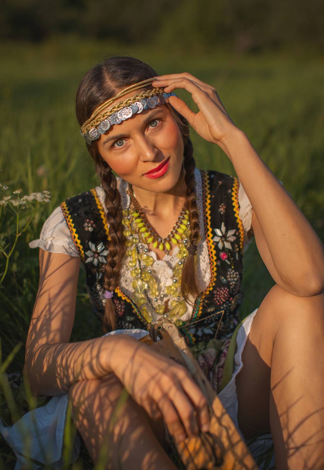 девушка цветы поле любовь солнце лето красота счастье мечты красавица фотография, Шепелева Татьяна