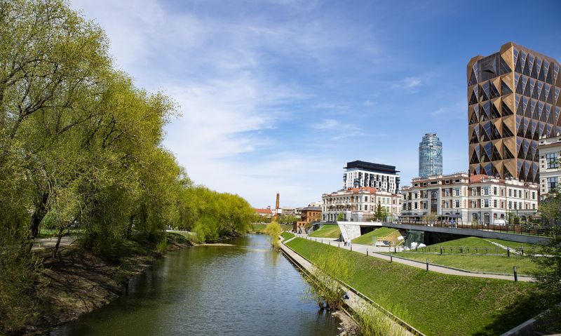 Набережная Исети фото превью