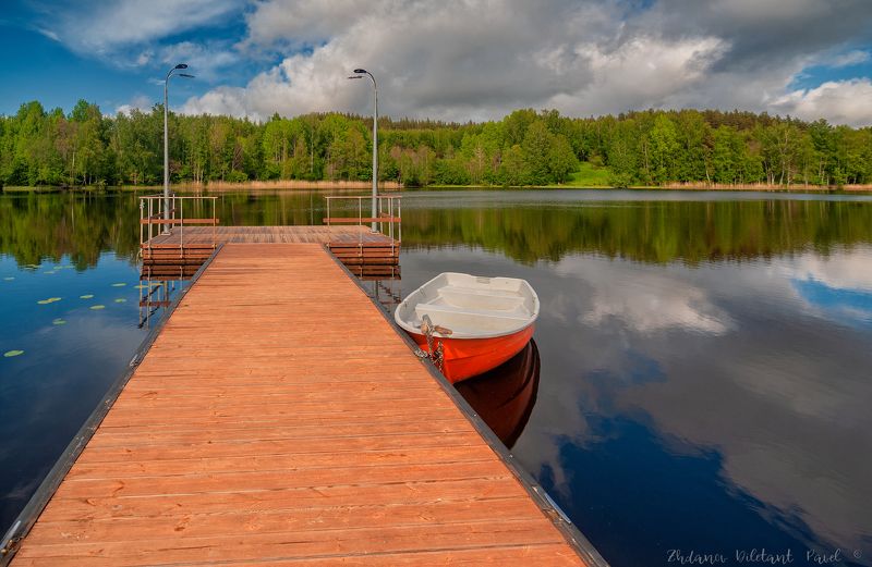 Летний день на оз.Лунное. фото превью