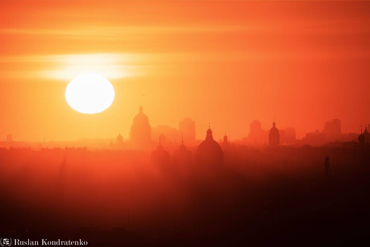 санкт-петербург, исаакиевский собор, александро-невская лавра, закат, рассвет, прострел, Кондратенко Руслан