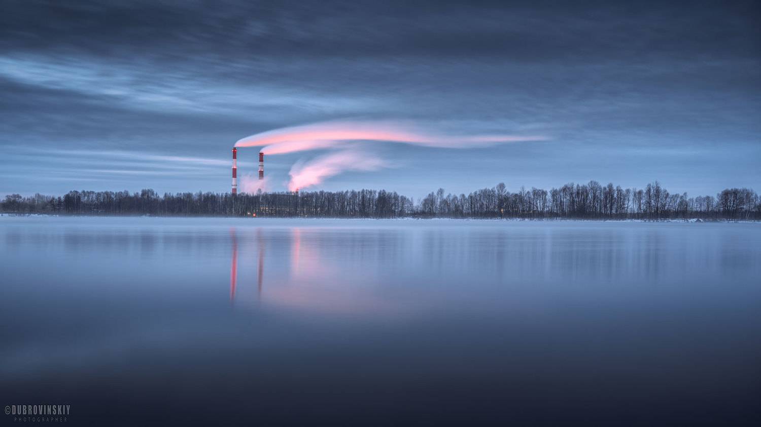 шатура, московская область, трубы, лето, дым, Дубровинский Михаил