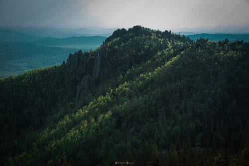 Двуглавая сопка (Перья), национальный парк Таганай