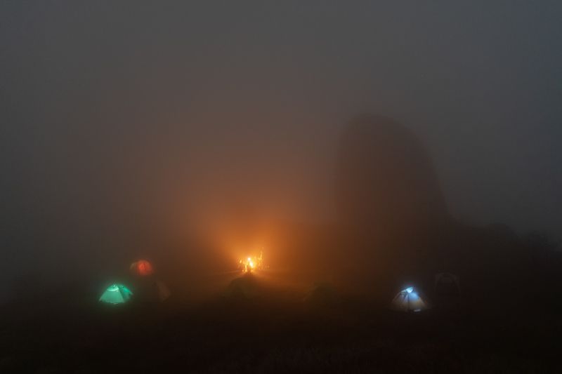 крым, демерджи, долина привидений, туман, алушта Высадка инопланетян фото превью