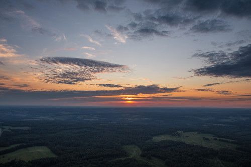 Закат с вышки в 355 метров!