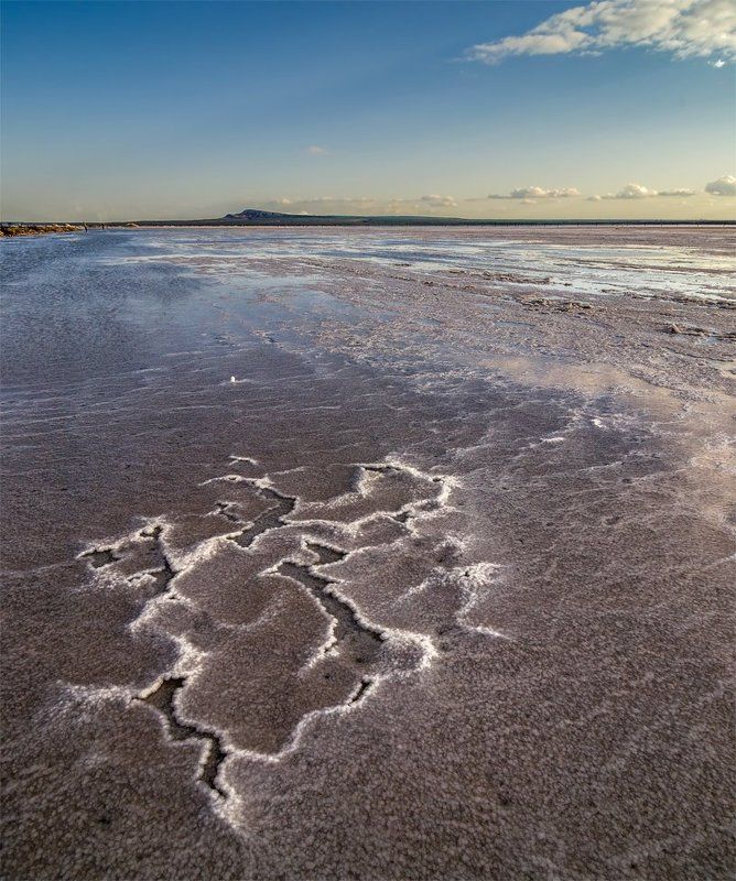 баскунчак, весна, озеро, пейзаж, природа, соль Баскунчак фото превью