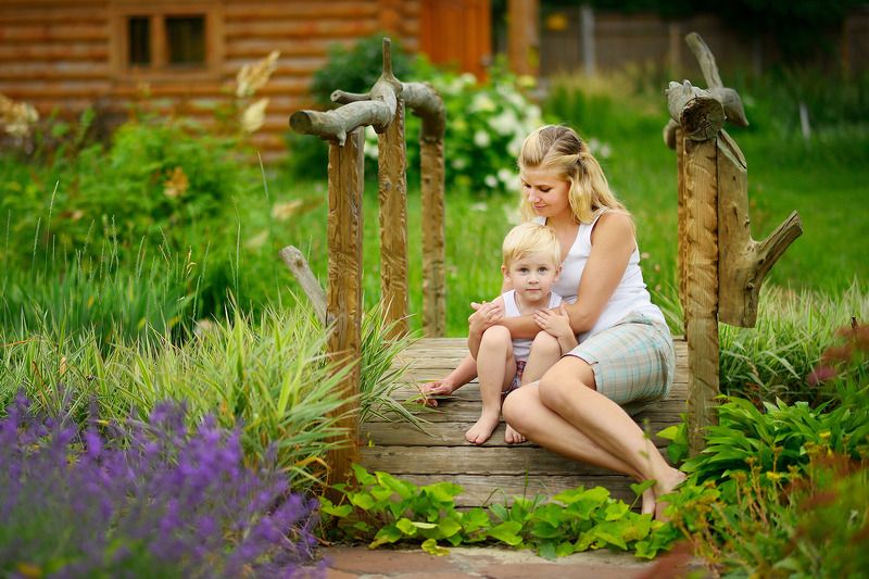 #мама#сын#лето Любовь мамы фото превью