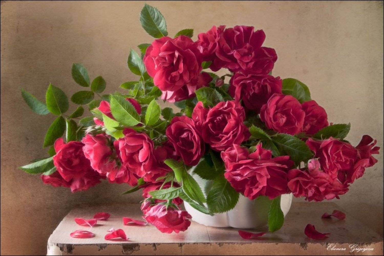 лето, натюрморт, розы, Eleonora Grigorjeva