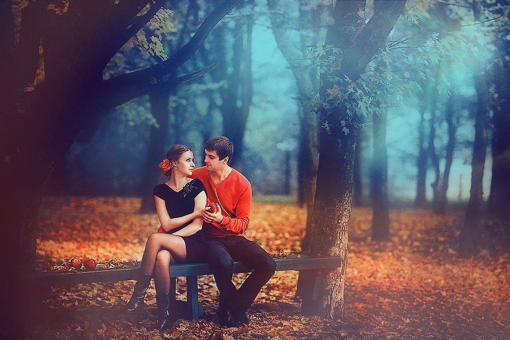 Донецк, Лав стори, Осень, Портрет, Сергей Урюпин