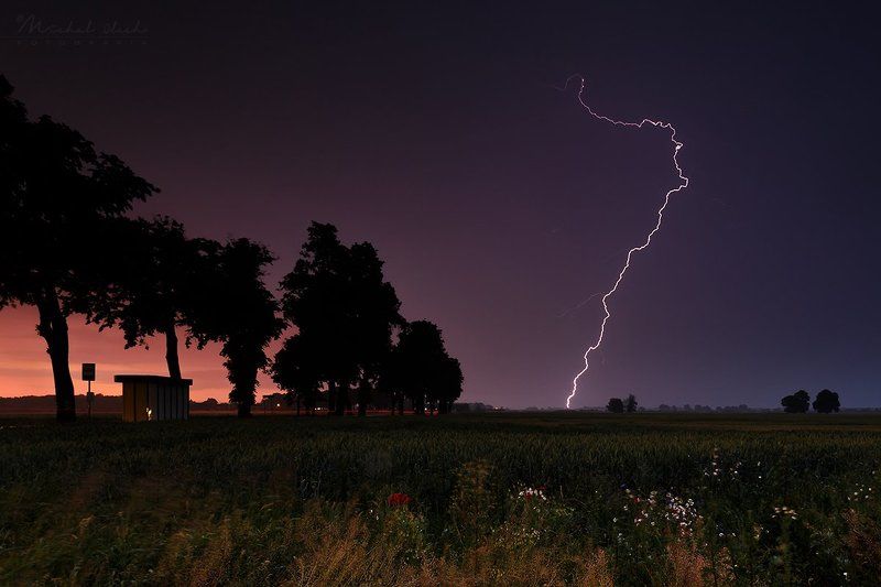 польша, буря, молния, дождь, thunderstorm, lighting Thunderstorm фото превью