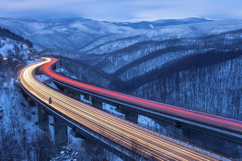 Зимняя Дорога фото превью