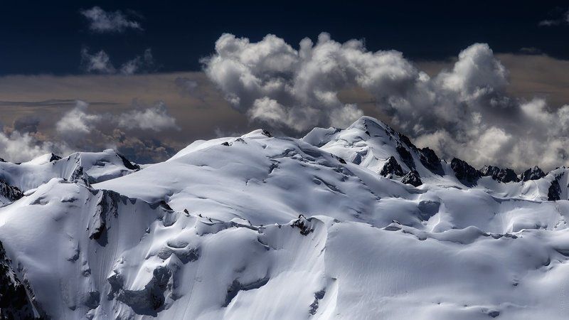 казахстан, горы, заилийски алатау Простой летний пейзаж фото превью
