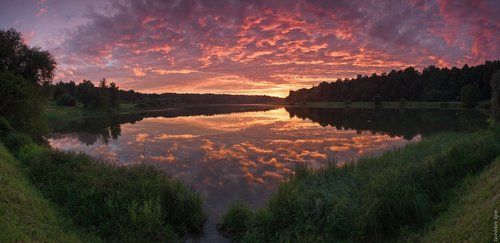 Закат в Измайловском парке