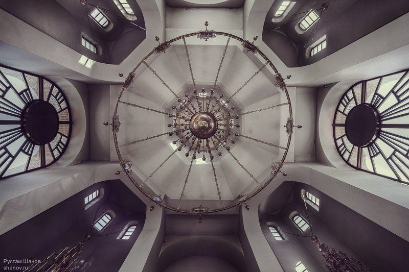 Храм всех святых, Волгоград, интерьер, Архитектура, Симметрия Храм всех святых. г. Волгоград фото превью