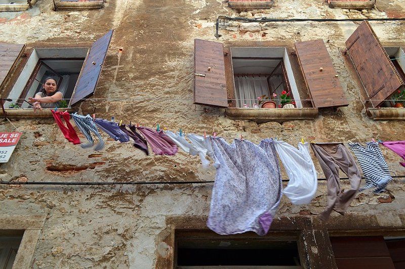 На узких улочках Хорватии  фото превью