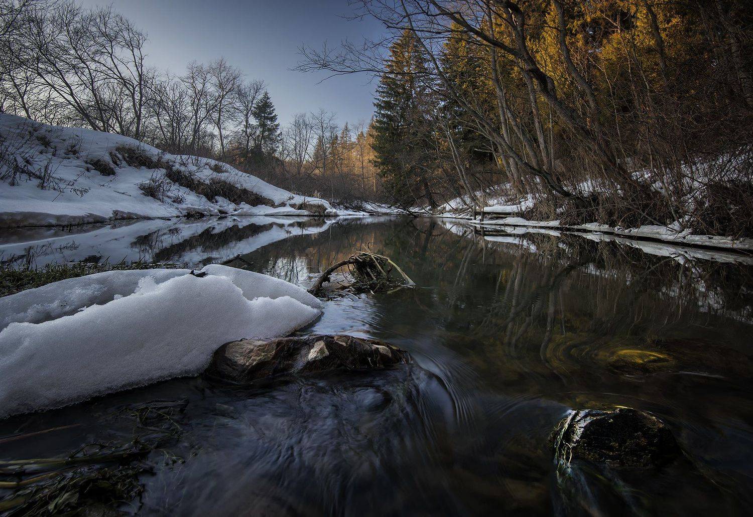 весна, пейзаж, природа, река, Алексей Никонов