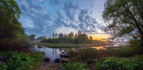 Рассвет в Хлебниково.