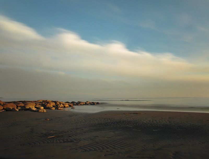 безмятежность, вечер, лето, длинная выдержка ~131~ фото превью