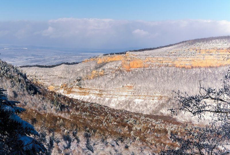 Желтое на белом, серое под голубым фото превью