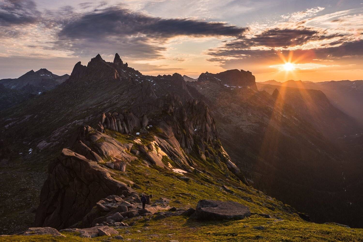 Ергаки, Перевал, Рассвет, Саяны, Тайгиш, Марина Маликова