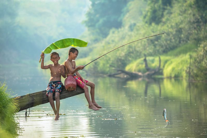 happy,water,lake,smile,thailand Happy Time фото превью