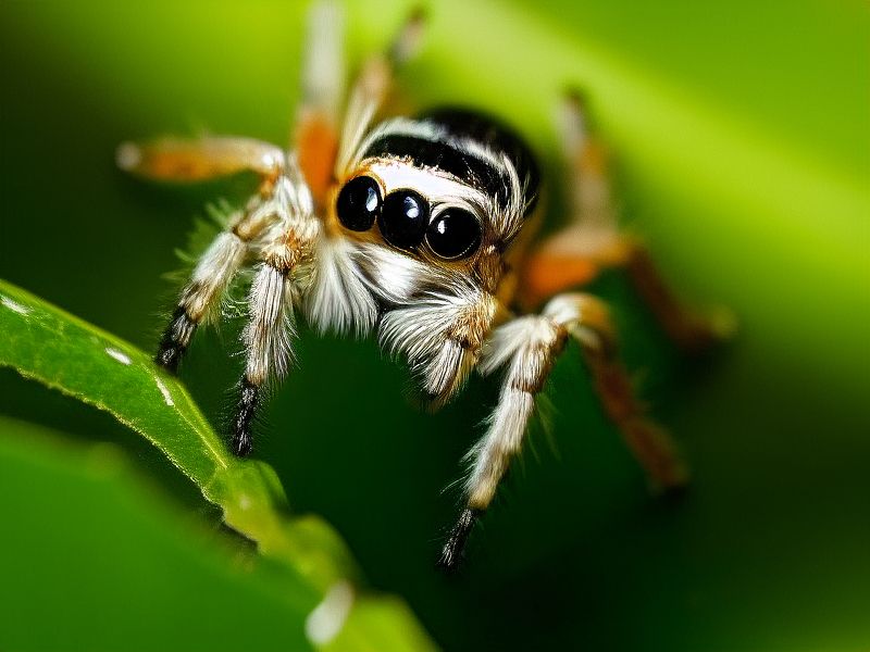 Jumping spider фото превью