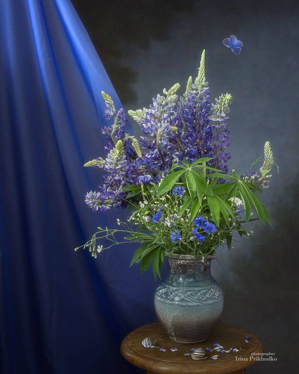 натюрморт, цветы, букеты, лето, Приходько Ирина