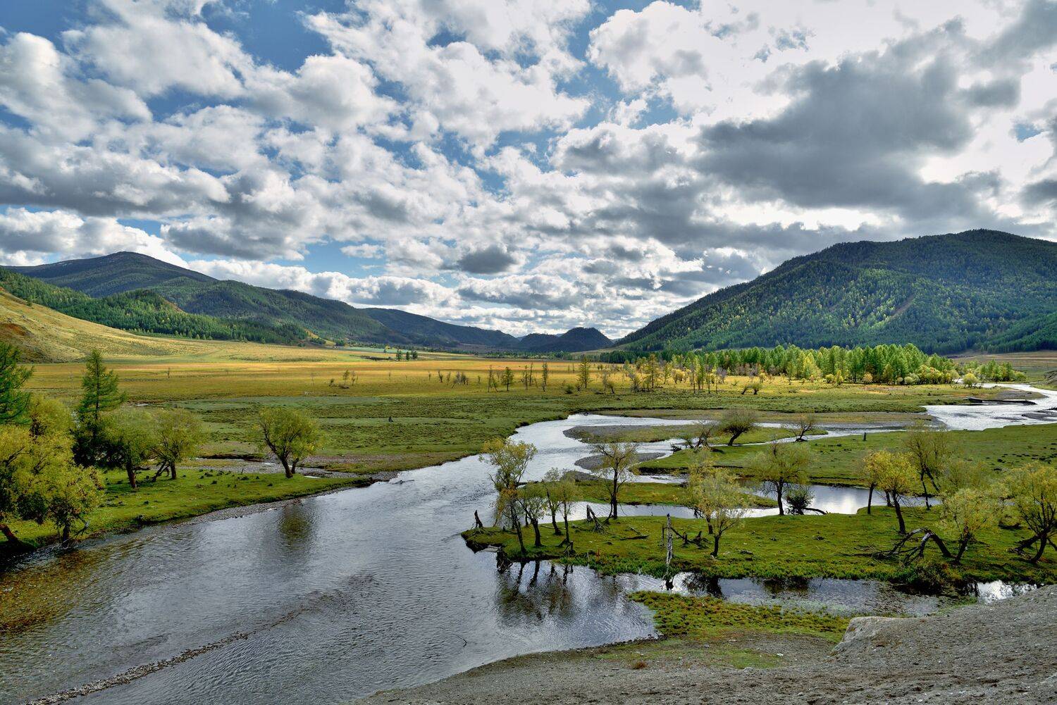 алтай, небо, тучи,, Байдуков Александр