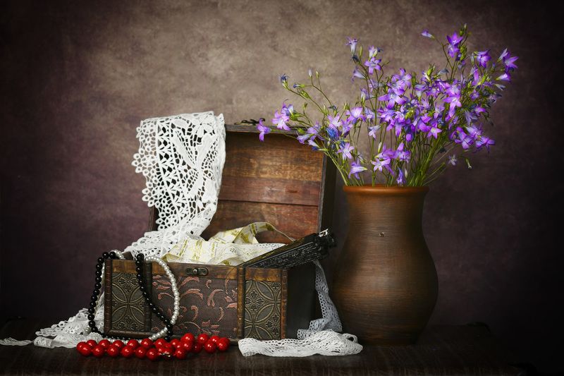 лето,колокольчики,цветы,букет,солнце,мир Колокольчики фото превью