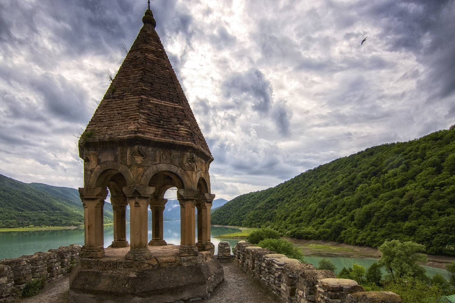 грузия,недалеко от крепости анапури,река., Анатолий Салтыков