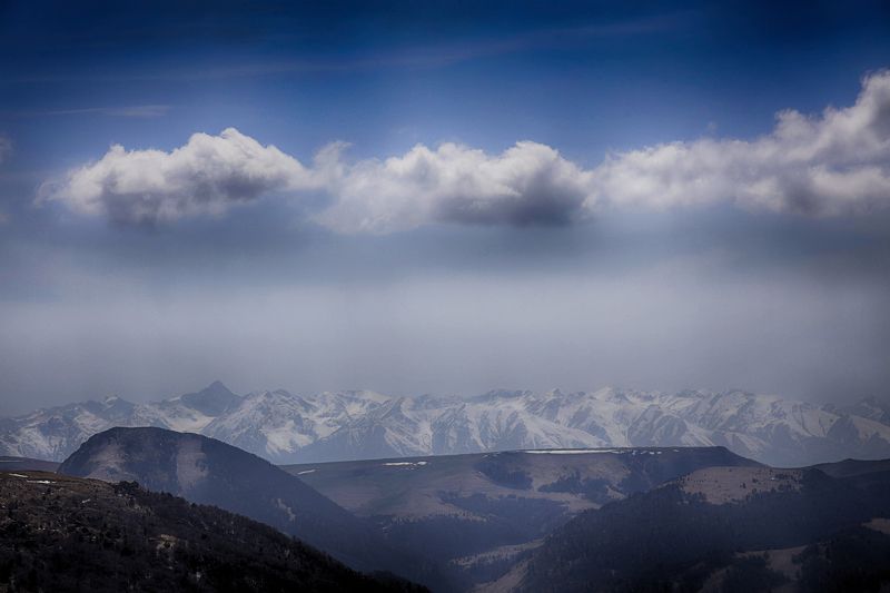 кавказ, , горы Кавказские горы в мае фото превью