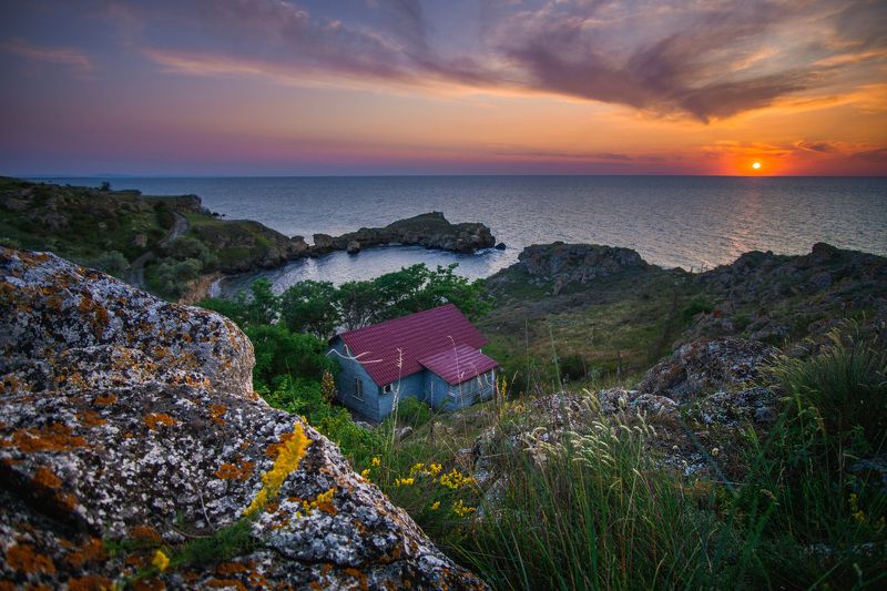 Уют заката фото превью